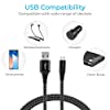 Ambrane Unbreakable 3A Fast Charging Braided Type C Cable – 1.5 Meter (RCT15 (A), Black) Supports QC 2.0/3.0 Charging #2