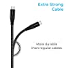 Ambrane Unbreakable 3A Fast Charging Braided Type C Cable – 1.5 Meter (RCT15 (A), Black) Supports QC 2.0/3.0 Charging #5