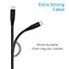 Ambrane Unbreakable 3A Fast Charging Braided Micro USB Cable for Android Devices – 1.5 Meter (RCM15, Black) #5