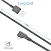 Portronics Konnect L 1.2M POR-1080 Fast Charging 3A 8 Pin USB Cable with Charge & Sync Function (Grey) #4