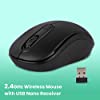 ZEBRONICS Zeb-Dash Plus 2.4 GHz Wireless Mouse with USB Nano Receiver, 4 Buttons, Power Saving Mode, for PC/Mac/Laptops (Black) #1