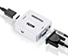 Sounce VGA to HDMI 1080P Full HD Mini VGA to HDMI Audio Video Converter Adapter Box with USB Cable and 3.5mm Audio Port Cable Support HDTV for PC Laptop Display Computer Mac Projector #5