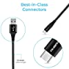 Ambrane Unbreakable 3A Fast Charging Braided Type C Cable – 1.5 Meter (RCT15 (A), Black) Supports QC 2.0/3.0 Charging #4