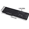 Zebronics Wired Keyboard and Mouse Combo with 104 Keys and a USB Mouse with 1200 DPI - JUDWAA 750 #5