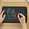 Portronics Ruffpad 8.5E Re-Writable LCD Writing Pad with Screen 21.5cm (8.5-inch) for Drawing, Playing, Handwriting Gifts for Kids & Adults(Black) #3