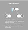 Lapster Laptop Camera Cover Webcam Cover Slide, Ultra Thin Slide Blocker for All Laptop PC Tablet (Pack of 3) #4