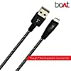 boAt Rugged v3 Extra Tough Unbreakable Braided Micro USB Cable 1.5 Meter (Black) #1