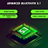 WeCool Moonwalk M4 Gaming Earphones, 60 ms Low Latency Earbuds with Microphone, Stereo Sound Deep Bass Bluetooth Earbuds, 24 Hours Playtime, Auto Gaming Mode, Auto Pairing, Touch Control Earphones #5